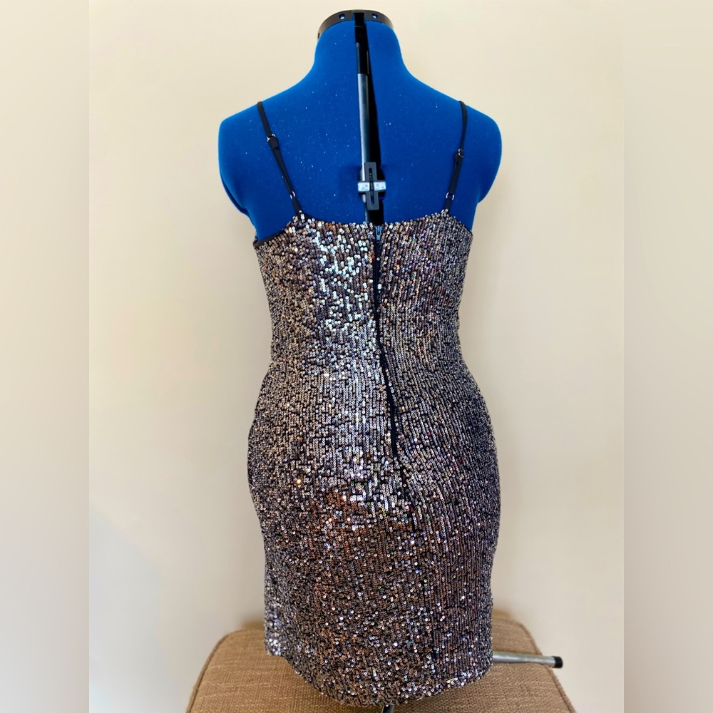 Crystal Sky Sequin Dress - Large - Picture 2 of 4